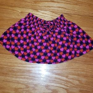 Gymboree corduroy skirt pink orange navy 18-24M